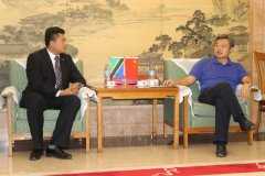 駐坦桑尼亞分公司經(jīng)理拜訪駐坦桑尼亞駐華大使呂友清
