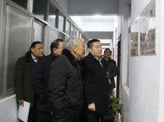 平輿縣老區(qū)促進會領導到我司駐馬店分公司考察指導